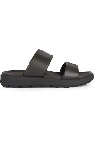 Geox Kožené pantofle U SPHERICA EC6 pánské, barva, U45GWA 00085 C6006
