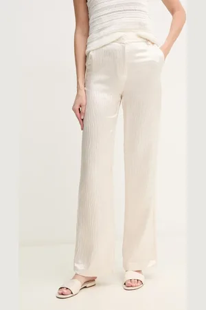 PEDRO DEL HIERRO Kalhoty dámské, barva, jednoduché, high waist, 7609756