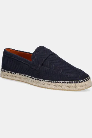 Missoni Espadrilky Niko tmavomodrá barva, MMB003_027