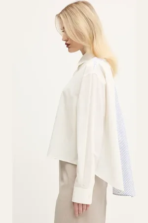 Maison Margiela Bavlněná košile barva, relaxed, s klasickým límcem, S52DT0042