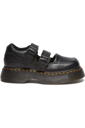Dr. Martens Kožené polobotky Buzz MJ Mary Jane dámské, barva, na platformě, DM41061001