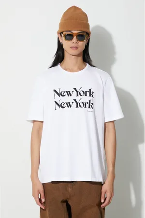 Corridor Bavlněné tričko New York New York T-Shirt barva, s potiskem, TS0007-WHT
