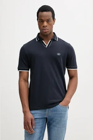Liu Jo Polo tričko tmavomodrá barva, QA5179 J0299