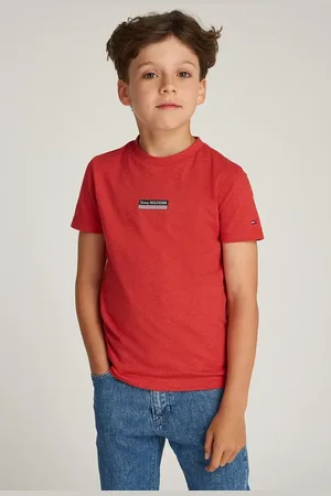 Tommy Hilfiger Dětské bavlněné tričko barva, s potiskem, KB0KB09362