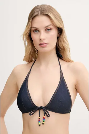 Rip Curl Plavková podprsenka DALIAS tmavomodrá barva, měkký košík, 0MRWSW