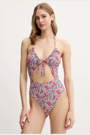 Rip Curl Jednodílné plavky FLORES barva, mírně vyztužený košík, 0MPWSW
