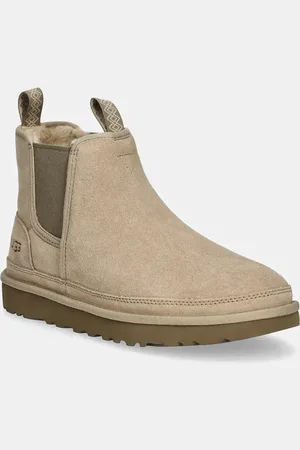 UGG Semišové kotníkové boty Neumel Chelsea pánské, barva, 1121644-MDSD