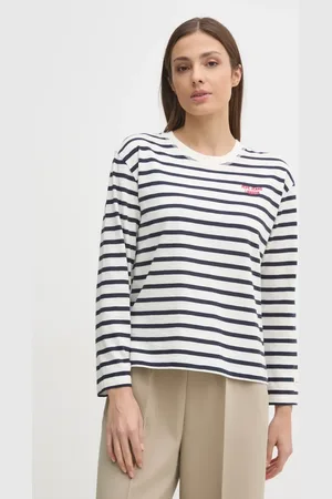 Pepe Jeans Bavlněné tričko s dlouhým rukávem RIO barva, PL506018
