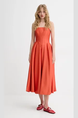 STINE GOYA Šaty barva, midi, SG-SS25-D092-2349