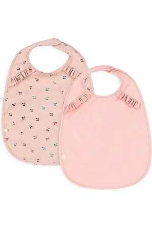 Konges Sløjd Dětský podbradník 2 PACK DINNER BIB WITH FRILL 2-pack KS103156