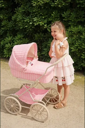 Konges Sløjd Kočárek pro panenky CHEEKY DOLL PRAM KS103258