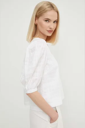 Barbour Bavlněná halenka Modern Heritage dámská, barva, hladká, LSH1592