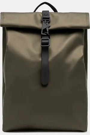 Rains Batoh Rolltop Rucksack Mini W3 barva, velký, hladký, 13330