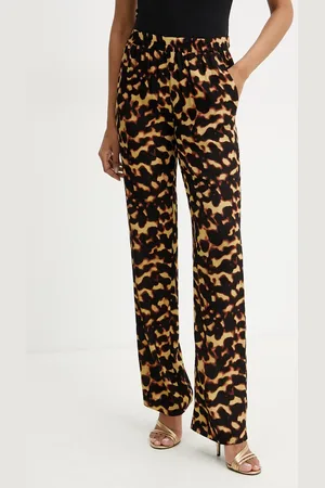Silvian Heach Kalhoty ERMAN dámské, barva, jednoduché, high waist, GPP25372PA
