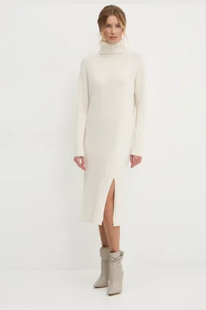 ANSWEAR Šaty barva, midi, oversize