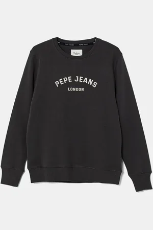 Pepe Jeans Dětská bavlněná mikina ALDRIDGE CREW barva, s potiskem, PB581622