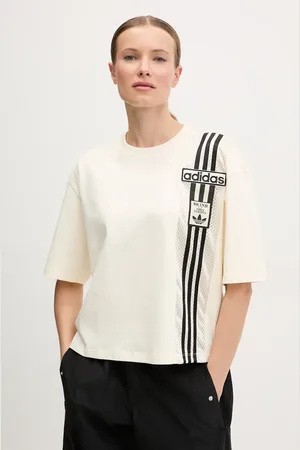 adidas Bavlněné tričko barva, JD0098