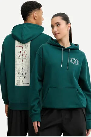 PUMA Bavlněná mikina x HARRY POTTER barva, s kapucí, s aplikací, 630093