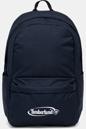 Timberland Batoh tmavomodrá barva, velký, hladký, TB0A66V7U101