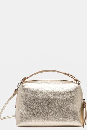 Gianni chiarini Kožená kabelka ALIFA barva, BS.8148.GTMET