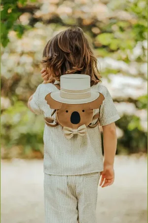 Donsje Dětský kožený batoh Stelloux Backpack Bride barva, malý, 5521202