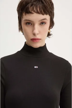 Tommy Hilfiger Tričko s dlouhým rukávem barva, s pologolfem, DW0DW19830