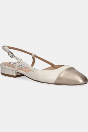 Steve Madden Kožené baleríny Belinda barva, s odkrytou patou, SM11002823