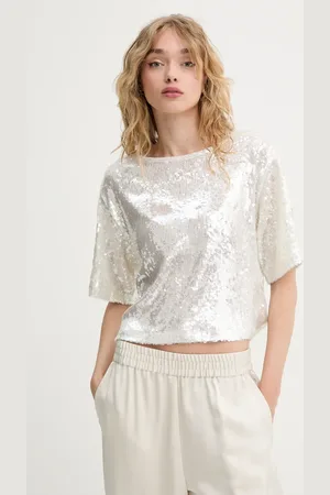 Bruuns Bazaar Halenka dámská, barva, s aplikací, BBW4402