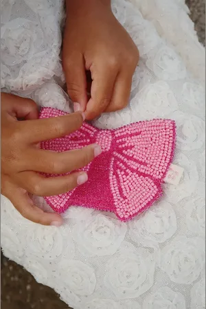 Konges Sløjd Dětská peněženka BEADED BOW WALLET barva, KS103212
