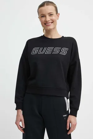 Guess Mikina SKYLAR dámská, barva, s aplikací, V4GQ07 K8802