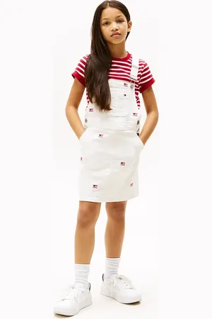 Tommy Hilfiger Dětské bavlněné šaty barva, mini, KG0KG08490