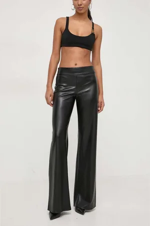 Patrizia Pepe Kalhoty barva, zvony, high waist, 8P0568 E005