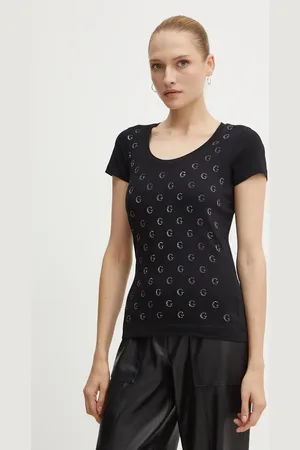 Guess Tričko EMBELLISH barva, W4BI68 J1314