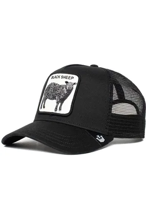 Goorin Bros. Kšiltovka The Black Sheep černá barva, s aplikací, 101-0380