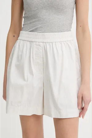 Herskind Bavlněné šortky Alma dámské, barva, vzorované, high waist, 5564172