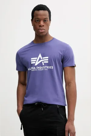 Alpha Industries Bavlněné tričko Basic T-Shirt barva, s potiskem, 100501