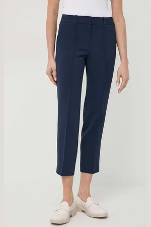 Michael Kors Kalhoty dámské, barva, jednoduché, high waist