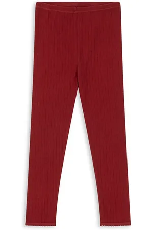 Konges Sløjd Dětské bavlněné legíny MINNIE PANTS GOTS barva, KS102058