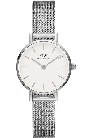 Daniel Wellington Hodinky Petite 24 Pressed Sterling barva
