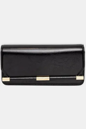 Victoria Beckham Kožené psaníčko barva, B225AAC006555A