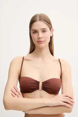 Max Mara Plavková podprsenka barva, mírně vyztužený košík, 2516821199600