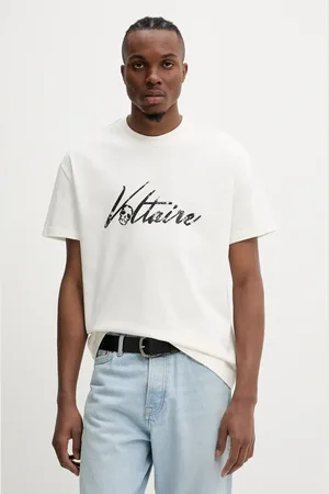 Zadig & Voltaire Bavlněné tričko pánské, barva, s potiskem, JMTS01718
