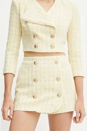 Elisabetta Franchi Sukně barva, mini, pouzdrová, GO11652E2