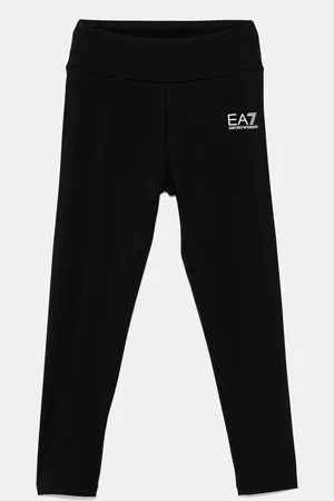 EA7 Dětské legíny barva, s potiskem, 7G000034 AF12625
