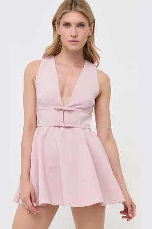 RED Valentino Overal barva, s výstřihem do v