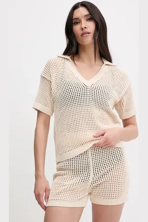Tommy Hilfiger Plážové tričko barva, UW0UW05868