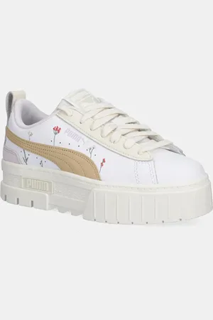PUMA Kožené sneakers boty Mayze Secret Garden Wns barva, 401262