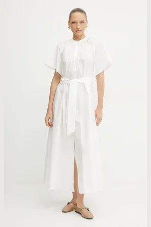 FORTE FORTE Bavlněné šaty barva, maxi, 13849 my dress