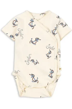 Konges Sløjd Kojenecké body BASIC SS NEWBORN BODY GOTS KS103398