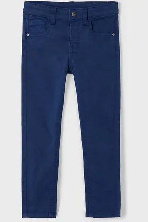 Mayoral Dětské kalhoty slim fit basic barva, hladké, 517